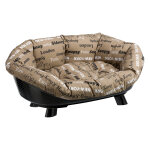 Corbeille ferplast siesta deluxe avec housse sof cities pour chien et chat - lot taille 8 : corbeille ...