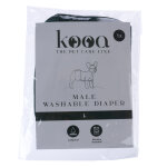 Couche lavable kooa pour chien mâle - taille l Couche lavable kooa pour chien mâle - taille l