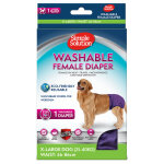 Couche lavable simple solution pour chien - taille xl, 1 couche
