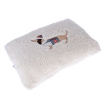 Coussin hivernal et amusant tiaki 50 x 30cm pour chien