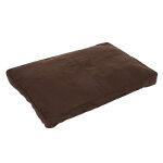 Coussin l104 l68 h8 cm cozy mocca pour chien - coussin pour chien