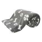 Couverture trixie kenny pour chien - l 150 x l 100 cm, gris