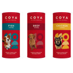 Coya adult topper pour chien - lot mixte 3 saveurs (3 x 50 g)