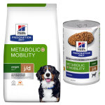 12kg metabolic + mobility poulet hill's pd croquettes pour chien + 3 bo�tes offertes !