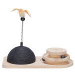 Designed by lotte tour de jeu en bois & balle � griffer maia 50x24, 5x38cm chat