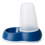 Distributeur d'eau 1, 5l savic loop, bleu - l26xl17, 5xh23cm, pour chien et chat