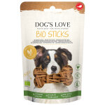 150g dog's love bâtonnets bio avec poulet bio friandises pour chiens 150g dog's love bâtonnets bio avec poulet bio friandises pour chiens