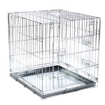 Double door cage de transport pour chien l 55xp 78xh 61 cm Double door cage de transport pour chien l 55xp 78xh 61 cm