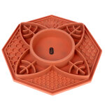 Ecuelle antiglouton en silicone mandala tiaki 200 ml chien Ecuelle antiglouton en silicone mandala tiaki 200 ml chien