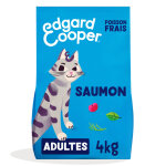 Edgard & cooper adult saumon sans c�r�ales pour chat - 4 kg