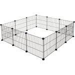 Enclos pet kerbl pet 12 lments grillags, 35x35 cm petit animal