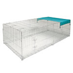 Enclos rongeur - filet de protection : l 230 x l 115 x h 70 cm - enclos kerbl avec anti - fugue rongeur ...