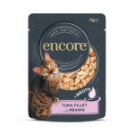 Encore 16 x 70 g sachets pour chat - filet de thon, crevettes