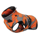 Env. 52cm de longueur de dos (taille l) icepeak pet veste polaire, noir / orange pour chien