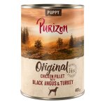 Testez - les ! croquettes, bo�tes et friandises purizon pour chien - puppy black angus, dinde (400 g) ...