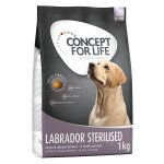 1kg labrador sterilised concept for life - croquettes pour chien