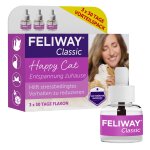 Feliway classic 3 recharges de 30 jours pour diffuseur de ph�romones, 3x48 ml pour chat