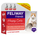 Feliway friends diffuseur pour chat - 3 recharges de 48 ml