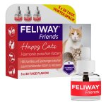 Feliway friends� diffuseur pour chat - 3 recharges de 48 ml
