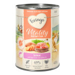 Feringa vitality hairball care pour chat anti - boules de poils au saumon 6 x 400 g