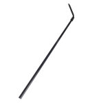 Fixation tiaki pour barres tlescopiques sur balustrade - accessoire adapt : 1 barre tlscopique courbe ...