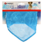 Flamingo bandana rafrachissant fresk inou, bleu taille m 70x25cm chien