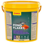 Flocons sera pond flakes nature pour petit poisson - 10 l