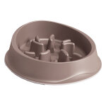 Gamelle anti - glouton zolux pour chien - capacit� : 1000 ml , l 26, 4 x l 26, 4 x h 7, 9 cm