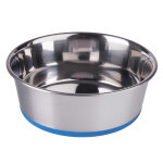 Gamelle en inox premium 1, 2l 17 cm de diam. pour chien - gamelle pour chien