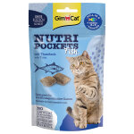 Gimcat nutri pockets poisson pour chat - thon (60 g)