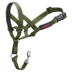 Halti licol vert fort taille 3 : dobermann, labrador, setter chien pour chiens