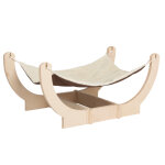 Hamac iris l natural paradise 2 en 1 - l79, 7 x l41 x h34, 2cm - pour chat et petit chien
