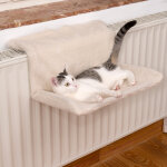 Hamac de radiateur pour chat relax - couleur cru