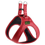 Harnais hunter love, rouge pour chien - taille xs - s : tour de poitrail 37 - 40 cm
