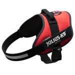 Harnais julius - k9 idc® power, rouge pour chien - taille 2xl : tour de poitrail 82 - 115 cm Harnais julius - k9 idc® power, rouge pour chien - taille 2xl : tour de poitrail 82 - 115 cm