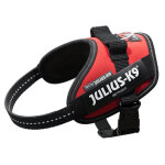 Harnais julius - k9 idc� power, rouge pour chien - taille xs : tour de poitrail 40 - 53 cm
