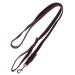 Heim laisse au mousqueton tressé, marron pour chien - l 200xl 1, 8 cm Heim laisse au mousqueton tressé, marron pour chien - l 200xl 1, 8 cm