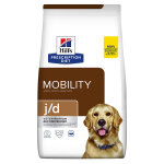 2x4kg hill's prescription diet j / d joint care poulet croquettes pour chien