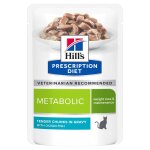 Hill's prescription diet metabolic poisson de mer pour chat - 12 x 85 g