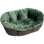 Housse ferplast sof vert pour corbeille ferplast siesta deluxe taille 4 pour chien et chat