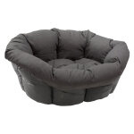 Housse sof anthracite pour corbeille ferplast siesta deluxe - taille 10 : l 96 x l 71 x h 32 cm