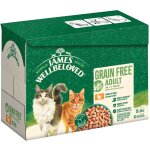 James wellbeloved adult sans c�r�ales dinde pour chat - 12 x 85 g