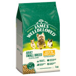 James wellbeloved adult small breed hypoallergenic dinde, riz pour chien - 1, 5 kg