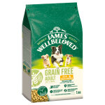 James wellbeloved grain free adult hypoallergenic dinde, lgumes pour chien - 1, 5 kg