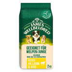 James wellbeloved junior agneau, riz pour chien - 2 kg