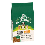 James wellbeloved junior hypoallergenic dinde, riz pour chien - 12 kg