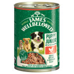 James wellbeloved junior hypoallergenic poulet en pt pour chien  6 x 400 g