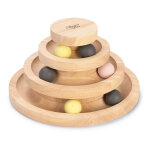 Jouet designed by lotte tour en bois mia pour chat - 1 jouet