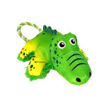 Jouet kong cozie tuggz alligator taille m / l : env. 38x20, 3x10, 2 cm