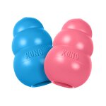 Jouet kong taille s, bleu chien + 198 g taille s kong ziggies enhanced puppy snacks chien